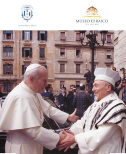 Trentesimo anniversario dallo storico abbraccio tra Papa Giovanni Paolo II e Rav Elio Toaff 84